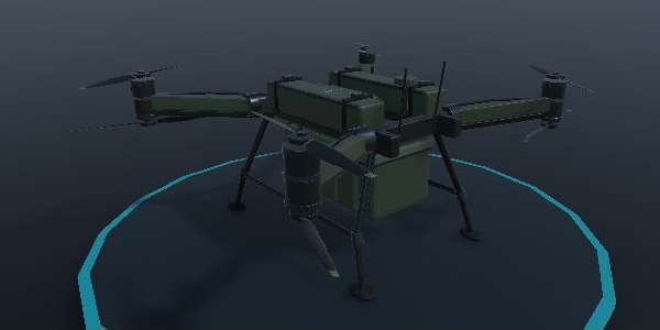 M03 Coaxial Utility X8 實際模型預覽
